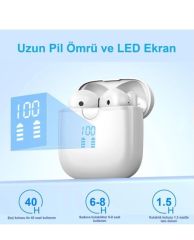 Heyplus S1 True Wireless Earphone Bluetooth Kulaklık (ENC-4 Mikrofon)