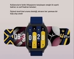Xiaomi Heyplus S8 Akıllı Saat;           Çift Kordon-Sesli Görüşme