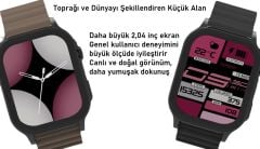 Xiaomi Heyplus S8 Akıllı Saat;           Çift Kordon-Sesli Görüşme