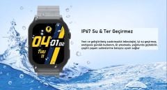 Xiaomi Heyplus S8 Akıllı Saat;           Çift Kordon-Sesli Görüşme