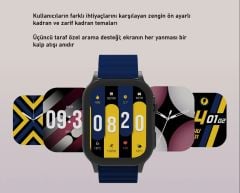 Xiaomi Heyplus S8 Akıllı Saat;           Çift Kordon-Sesli Görüşme