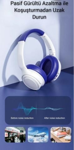 Xiaomi Heyplus H1 Kablosuz Kulaküstü Kulaklık Oyun Modu Bluetooth 5.3