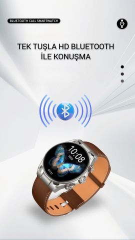 Xiaomi Heyplus GTR Akıllı Saat Bluetooth 5.2 Sesli Görüşme 1.60 inc Amoled Ekran Gri
