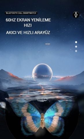 Xiaomi Heyplus GTR Akıllı Saat Bluetooth 5.2 Sesli Görüşme 1.60 inc Amoled Ekran Gri