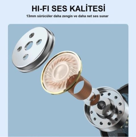 Heyplus Heyplus True Wireless Earbuds Kulakiçi Bluetooth Kulaklık (ANC-IPX7)