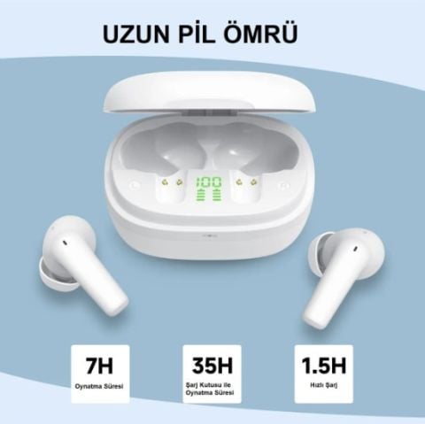 Heyplus Heyplus True Wireless Earbuds Kulakiçi Bluetooth Kulaklık (ANC-IPX7)